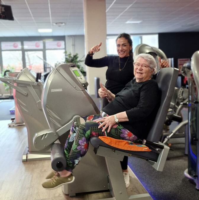 Unsere Inspiration, Burgunda (88), rockt den Fitnesspoint!