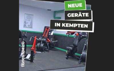 Neue Geräte in Kempten