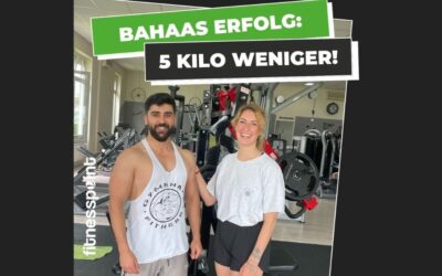 Bahaas Erfolg: 5 Kilo weniger