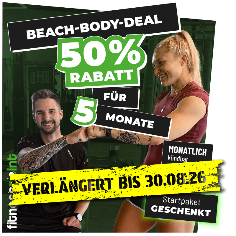fitnesspoint_Beach-Body-Deal_bis 30 AUG_50 Prozent_2_WEB